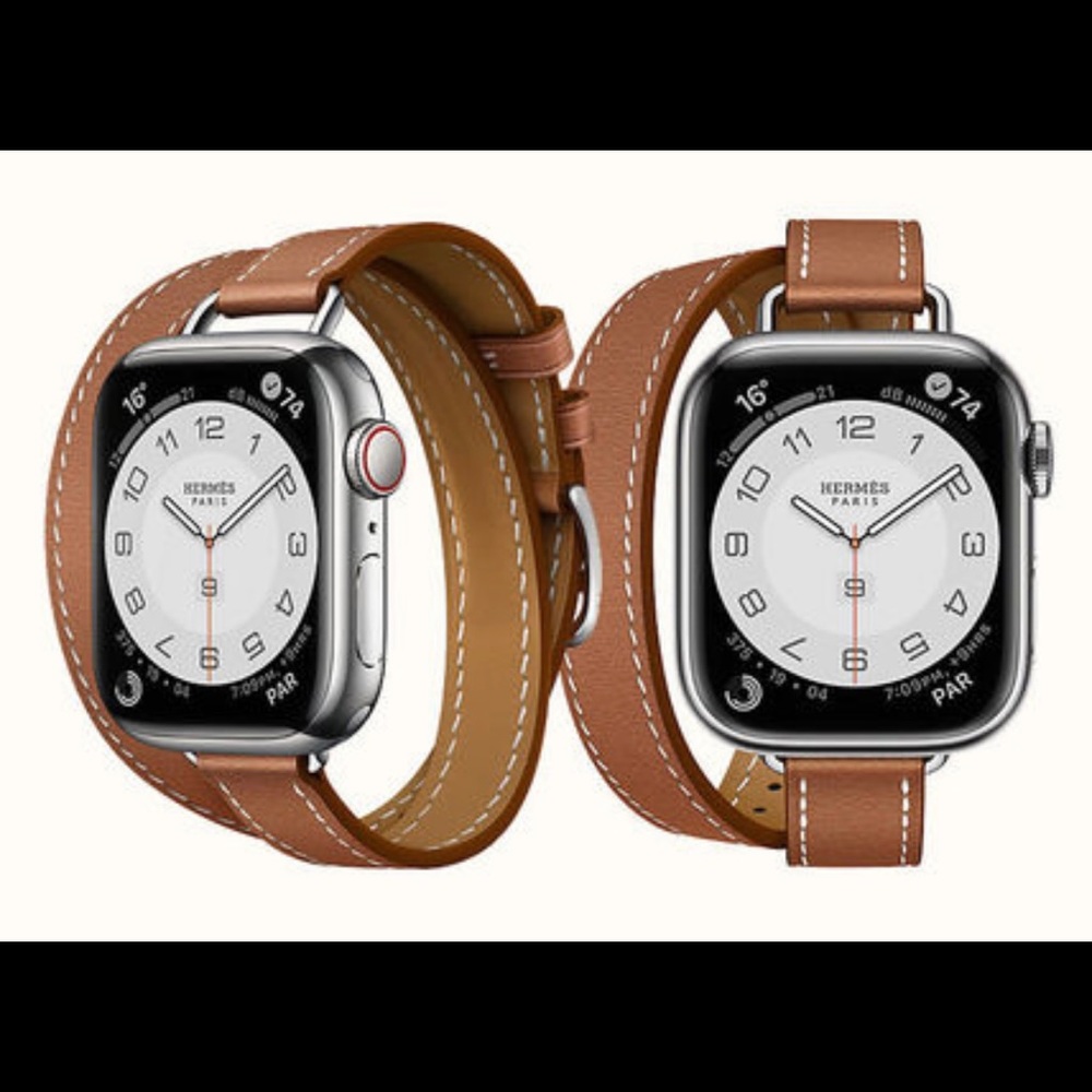 Hermes Apple Watch Strap Double Tour Attelage 41mm NWT